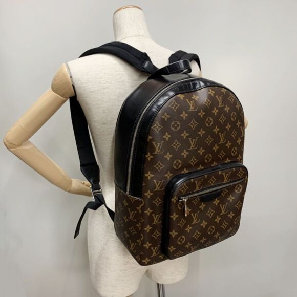 Louis Vuitton Backpack Rucksack Monogram Macassar - Picture 2 of 10